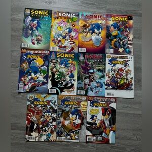 Sonic  Comic Book Collection